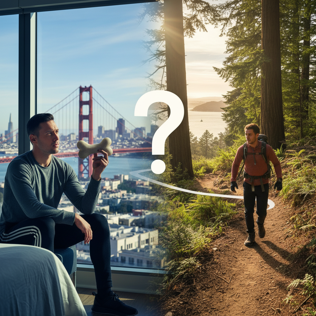 San Francisco, would you take a bone pill instead of hitting the trails?