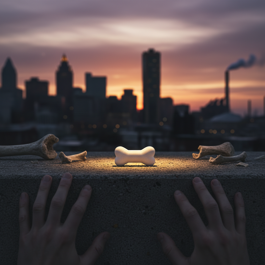 A pill for stronger bones? Dummy, Baltimore needs this.