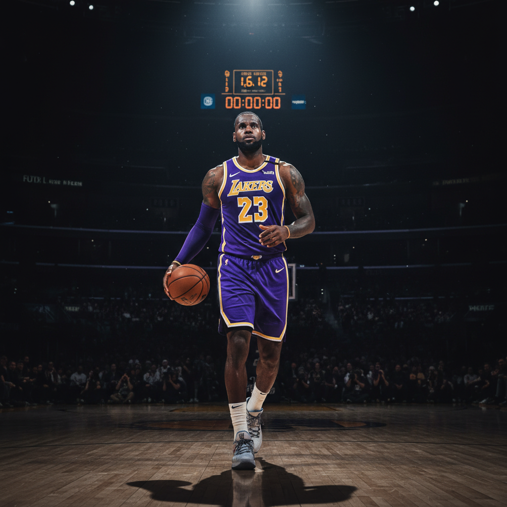 LeBron just played his 1,612th game. Can you believe it?
