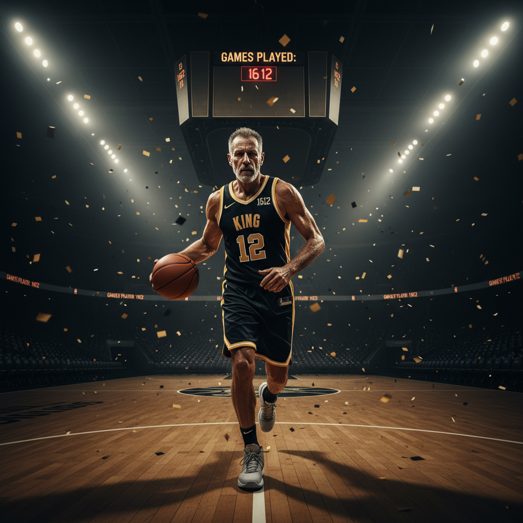 Your King just played his 1,612th game. How?!