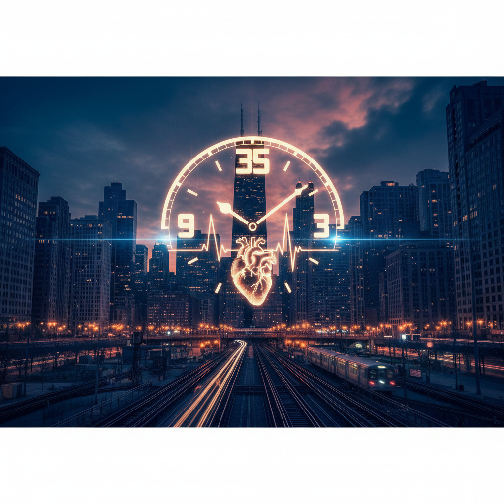 Your heart clock starts at 35. Are you ready, Chicago?
