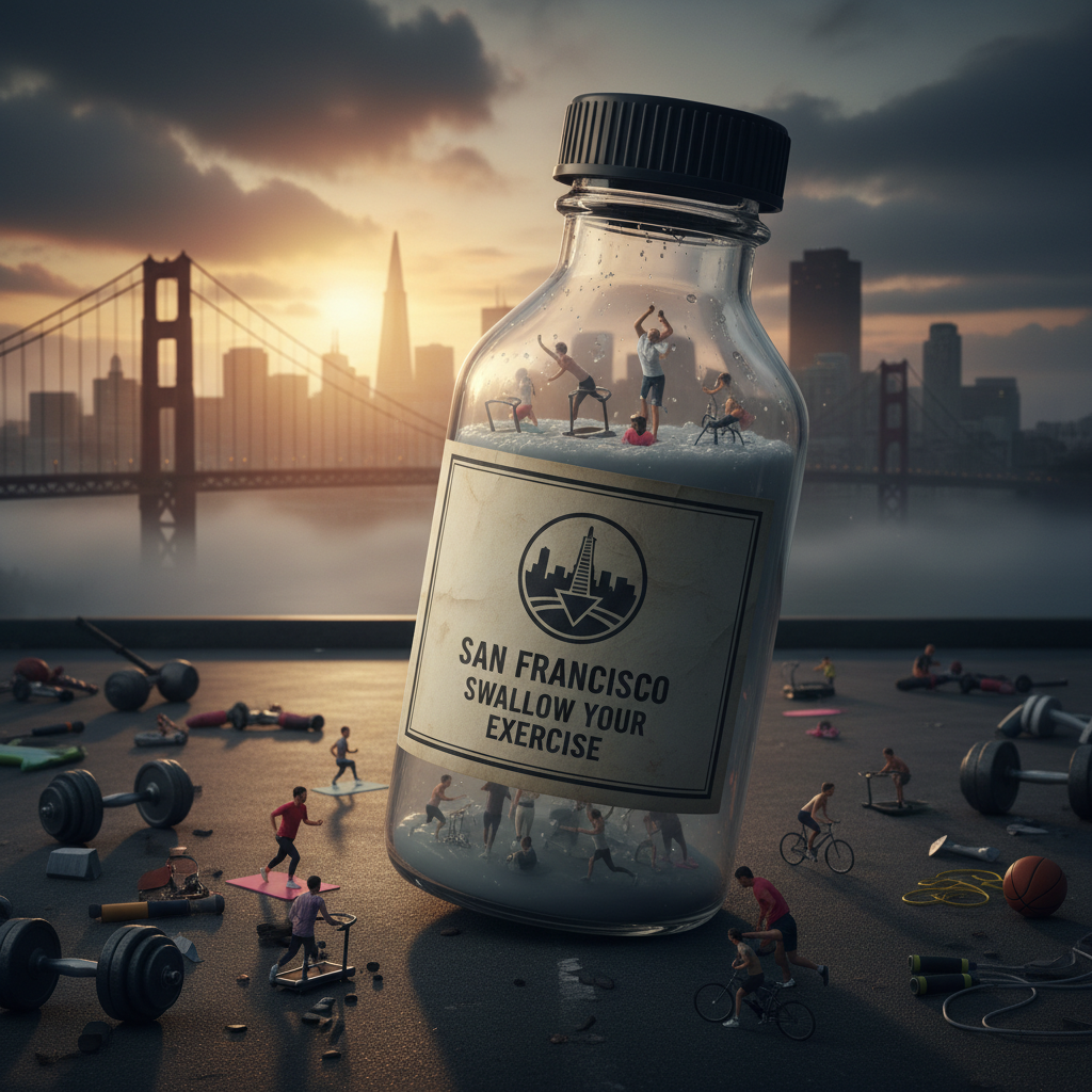 San Francisco, they want you to swallow your exercise.