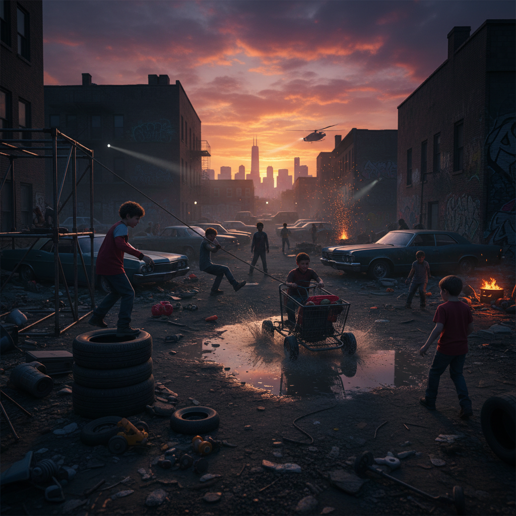 Your Chicago childhood was wilder than this.