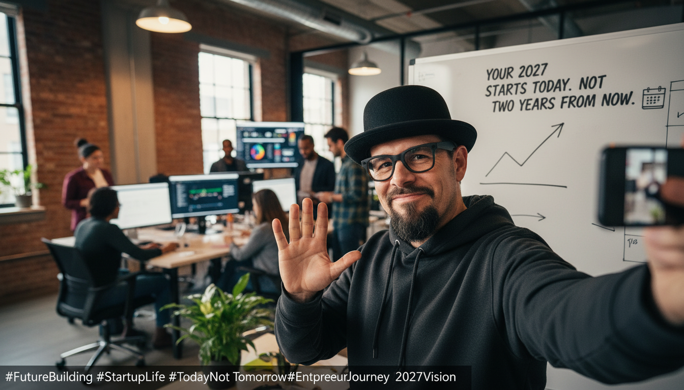 Your 2027 starts today, not two years from now.