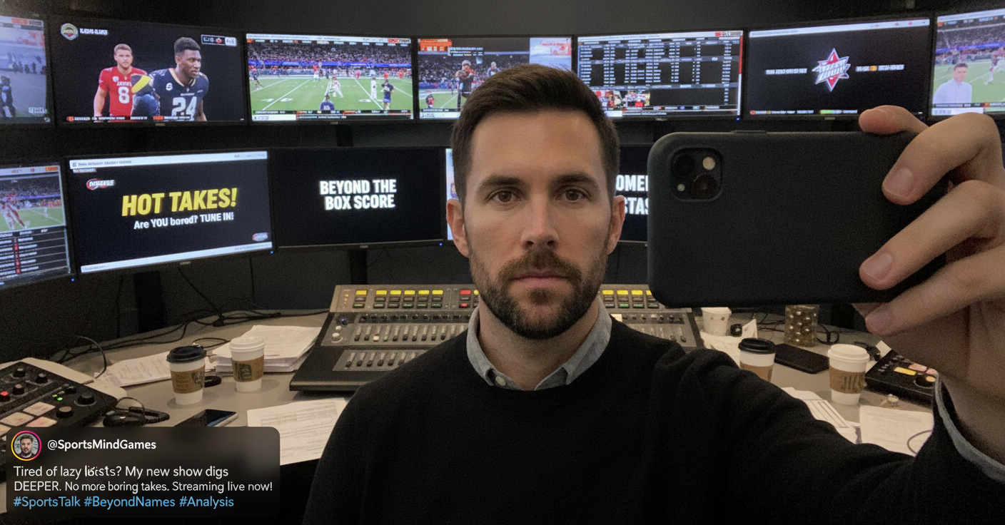 Stop just listing names; your sports takes are boring.