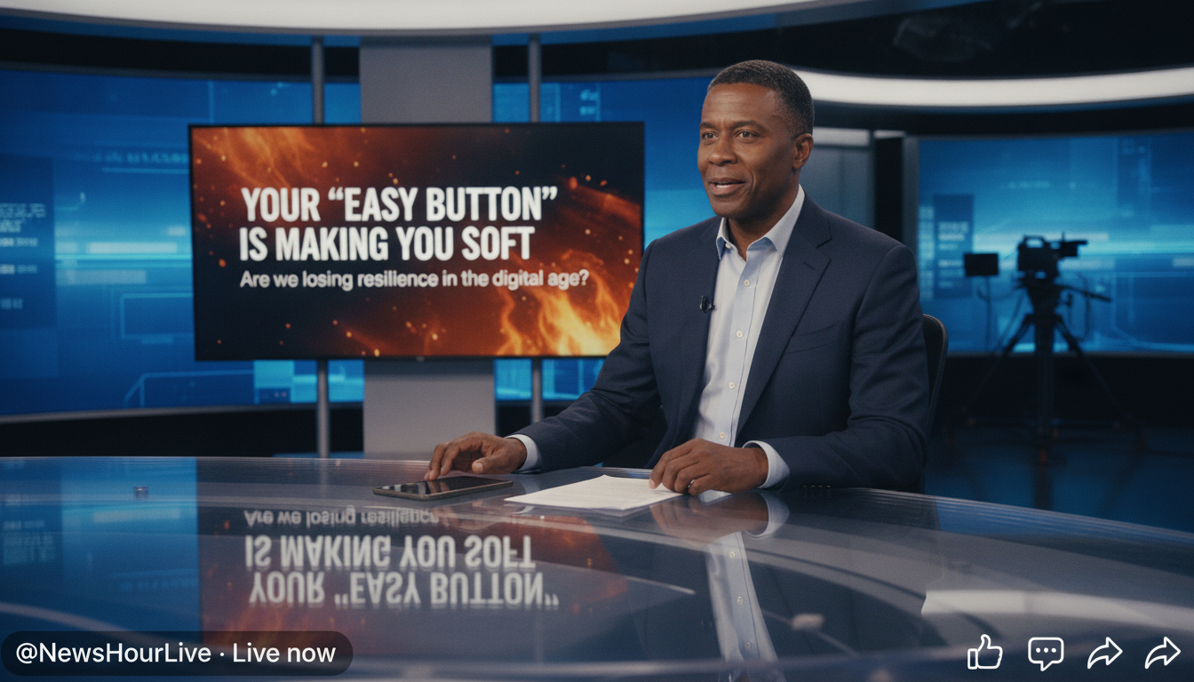 Your "easy button" is making you soft.