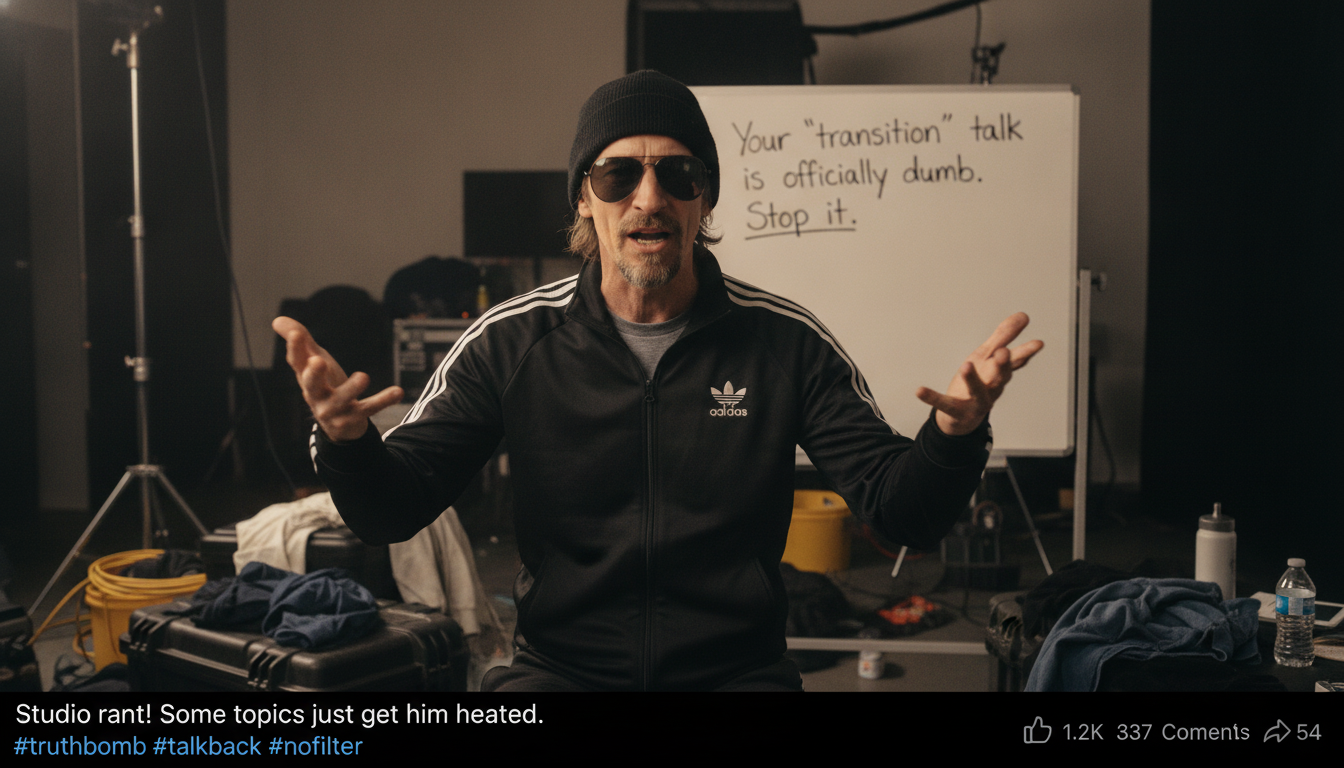 Your "transition" talk is officially dumb. Stop it.