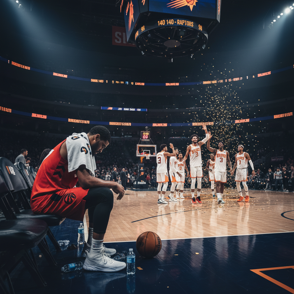 Your Raptors got smoked by Phoenix. What happened?