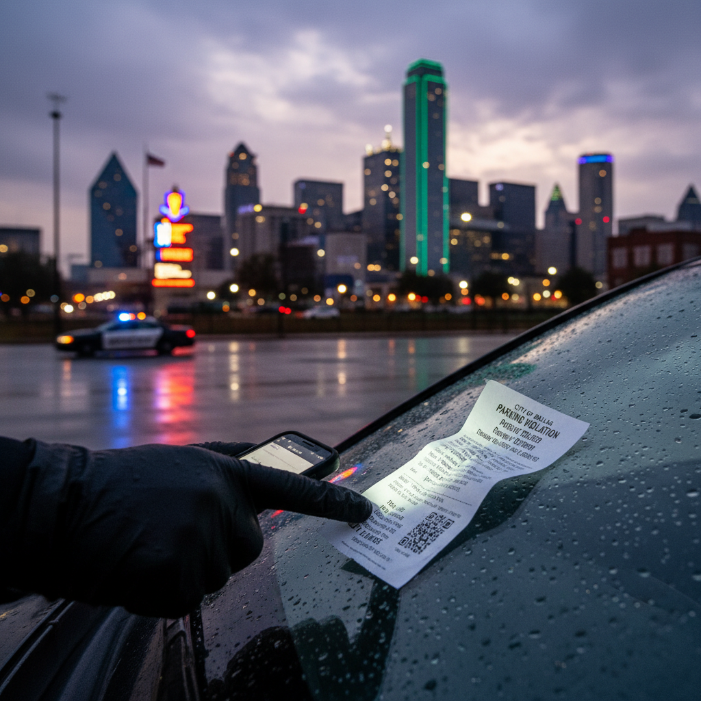Your Dallas parking ticket might be a scam. Here's how to tell.