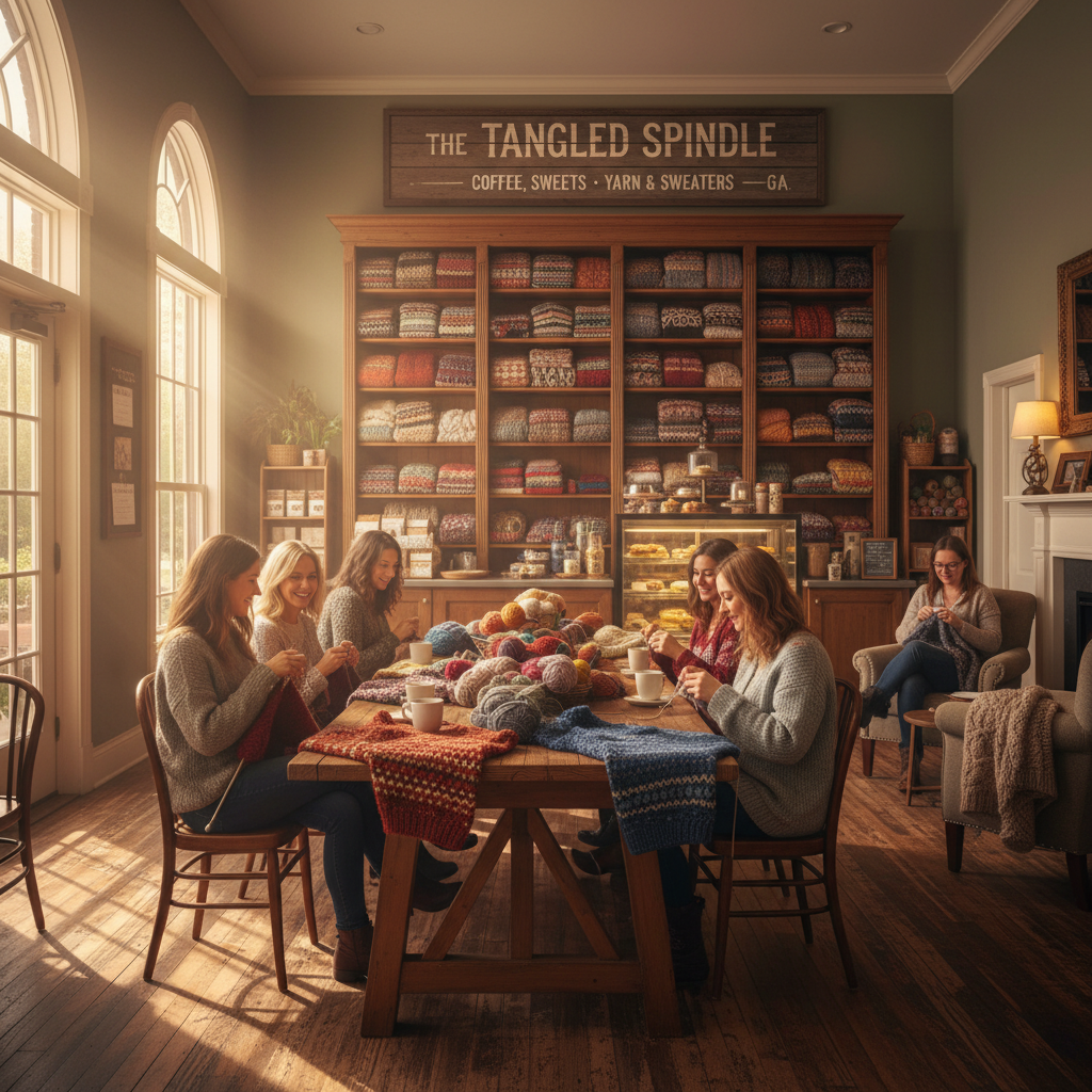 Your new favorite Chamblee cafe serves yarn and sweaters