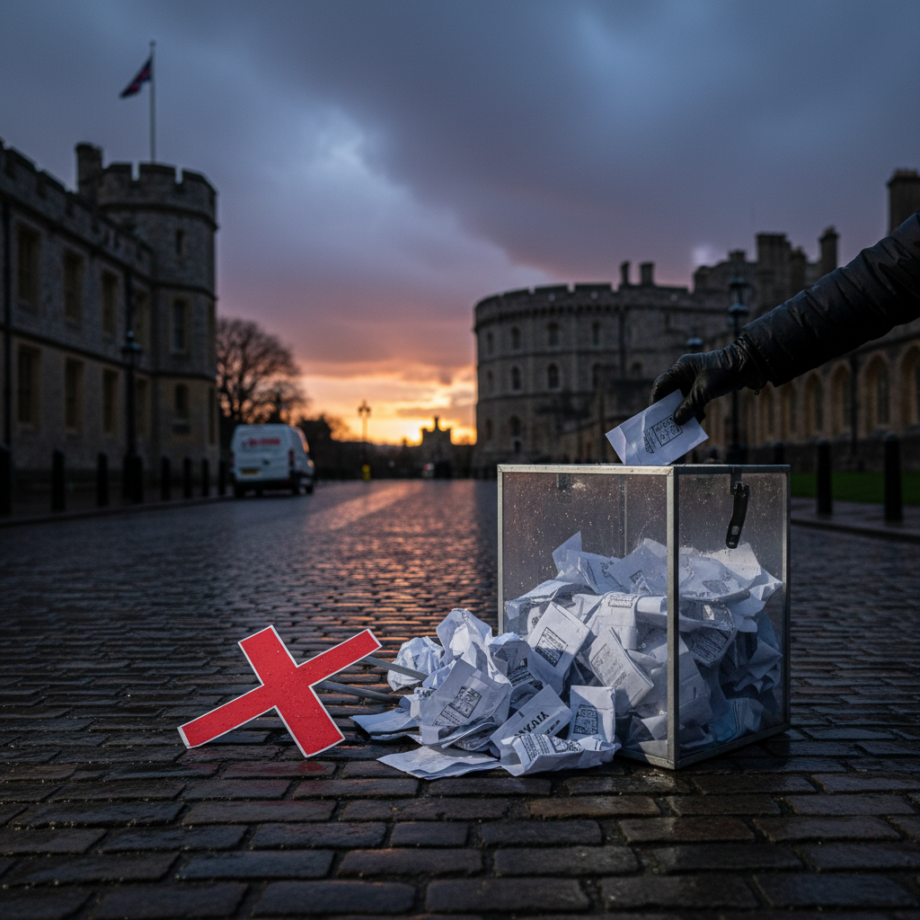 Your Windsor vote got tossed for a bad X? Seriously?