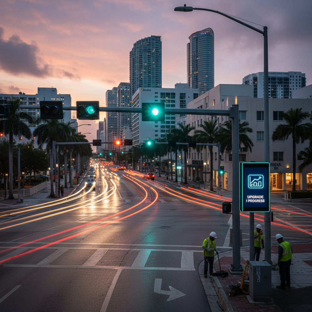 Miami's traffic lights are getting an upgrade. Will it work?