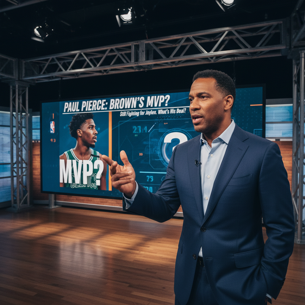 Paul Pierce still fighting for Jaylen Brown's MVP. What's his deal?