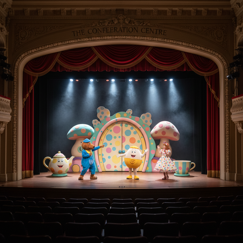 They're putting *Polka Dot Door* on stage in Charlottetown. Seriously.