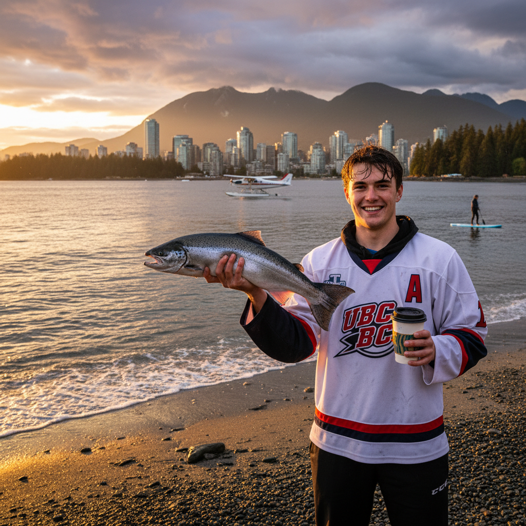 Your UBC captain just pulled the most Vancouver move ever