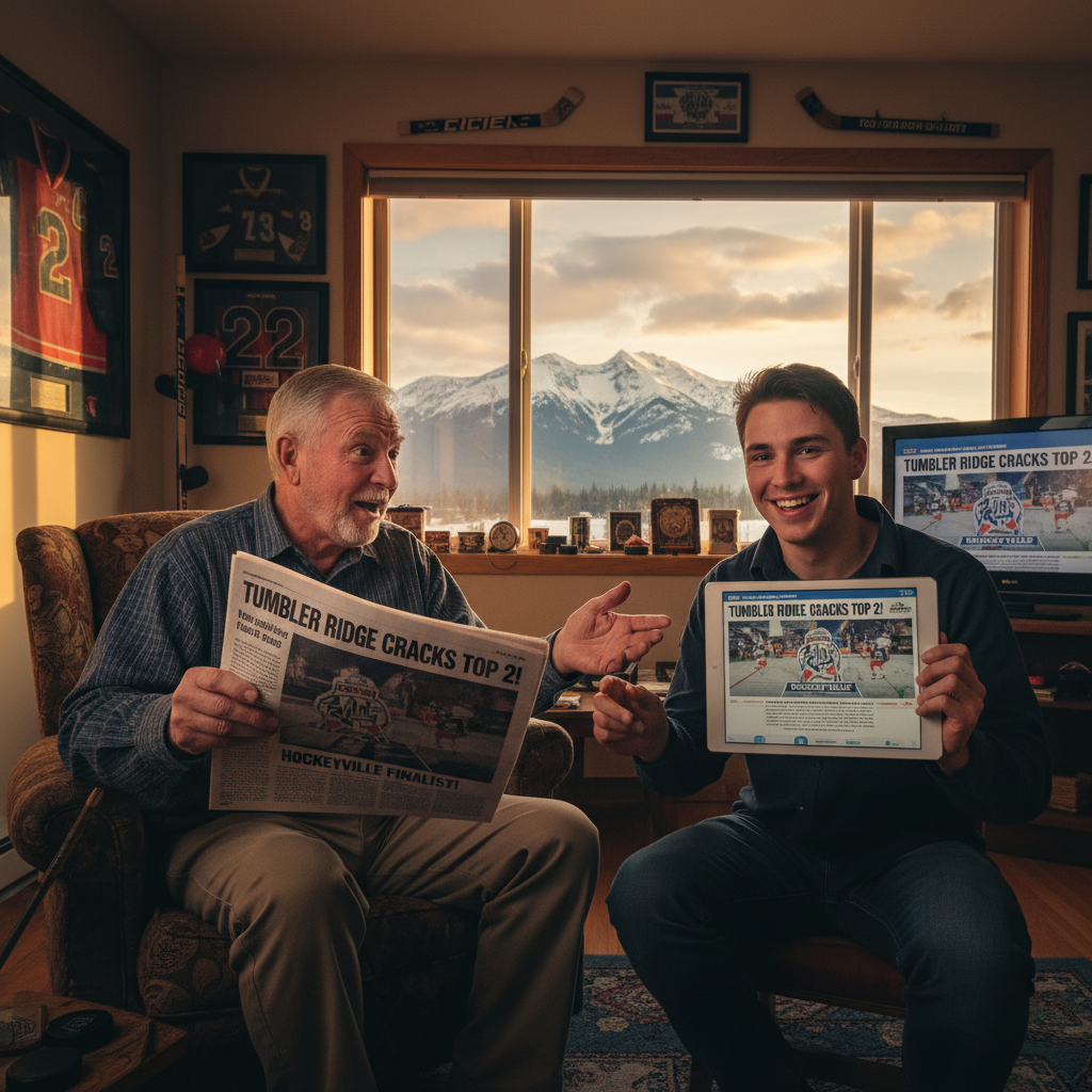 Your dad won't believe Tumbler Ridge made Hockeyville's Top 2.
