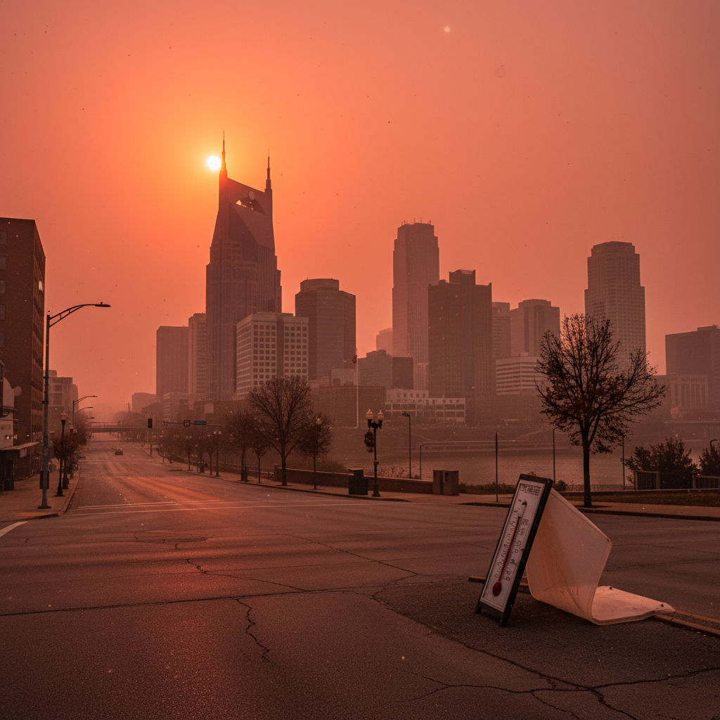 Your March heatwave just shattered Nashville records.