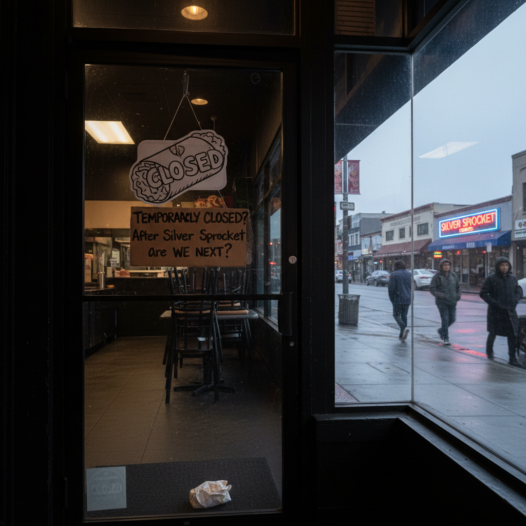 Your Mission burrito spot might be next, after Silver Sprocket.