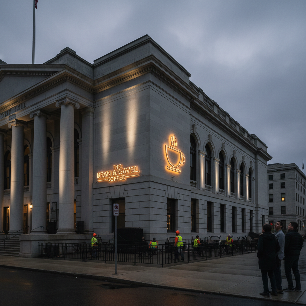 Your City Hall just approved a coffee shop. Really?