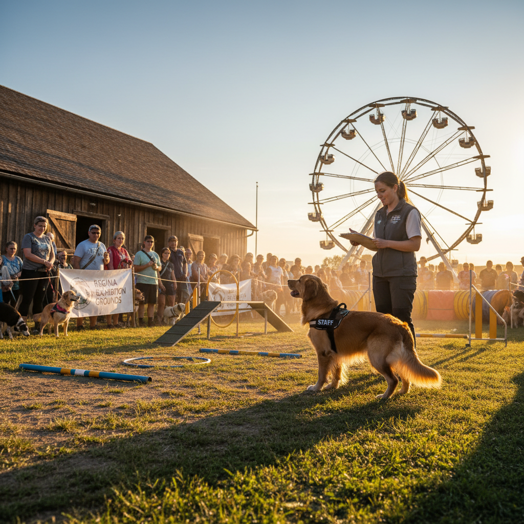 Your Regina dog can finally get a job at the Exhibition Grounds.