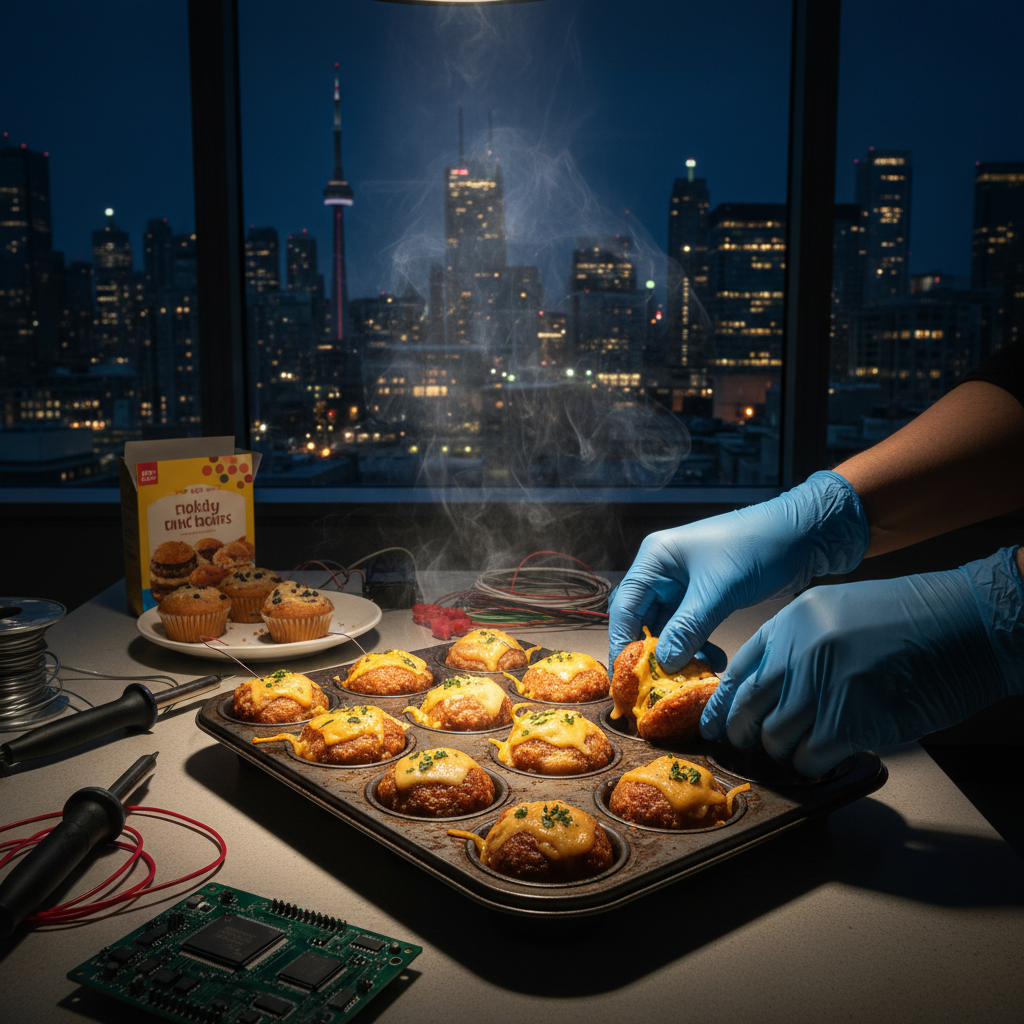 Your muffin tin is baking WHAT now Toronto?