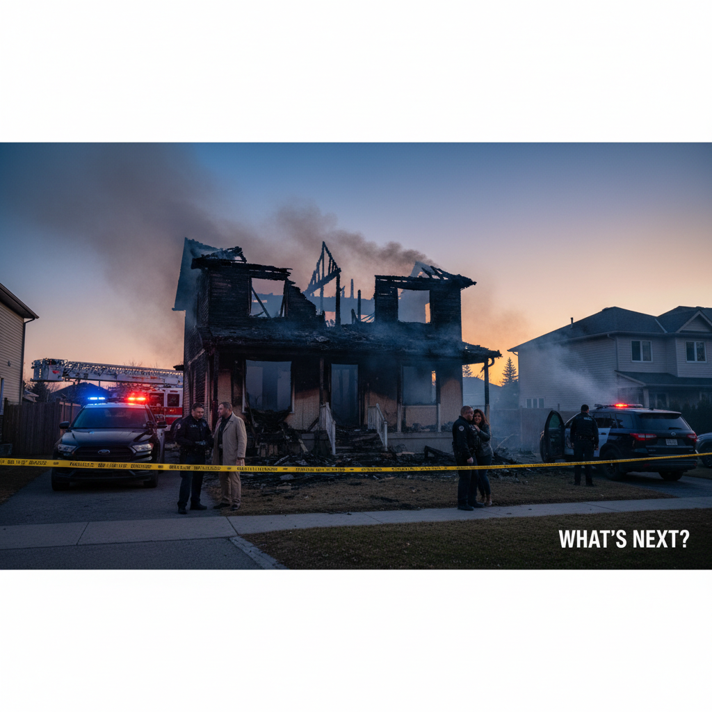 Arson in Ontario after a domestic dispute. What's next?