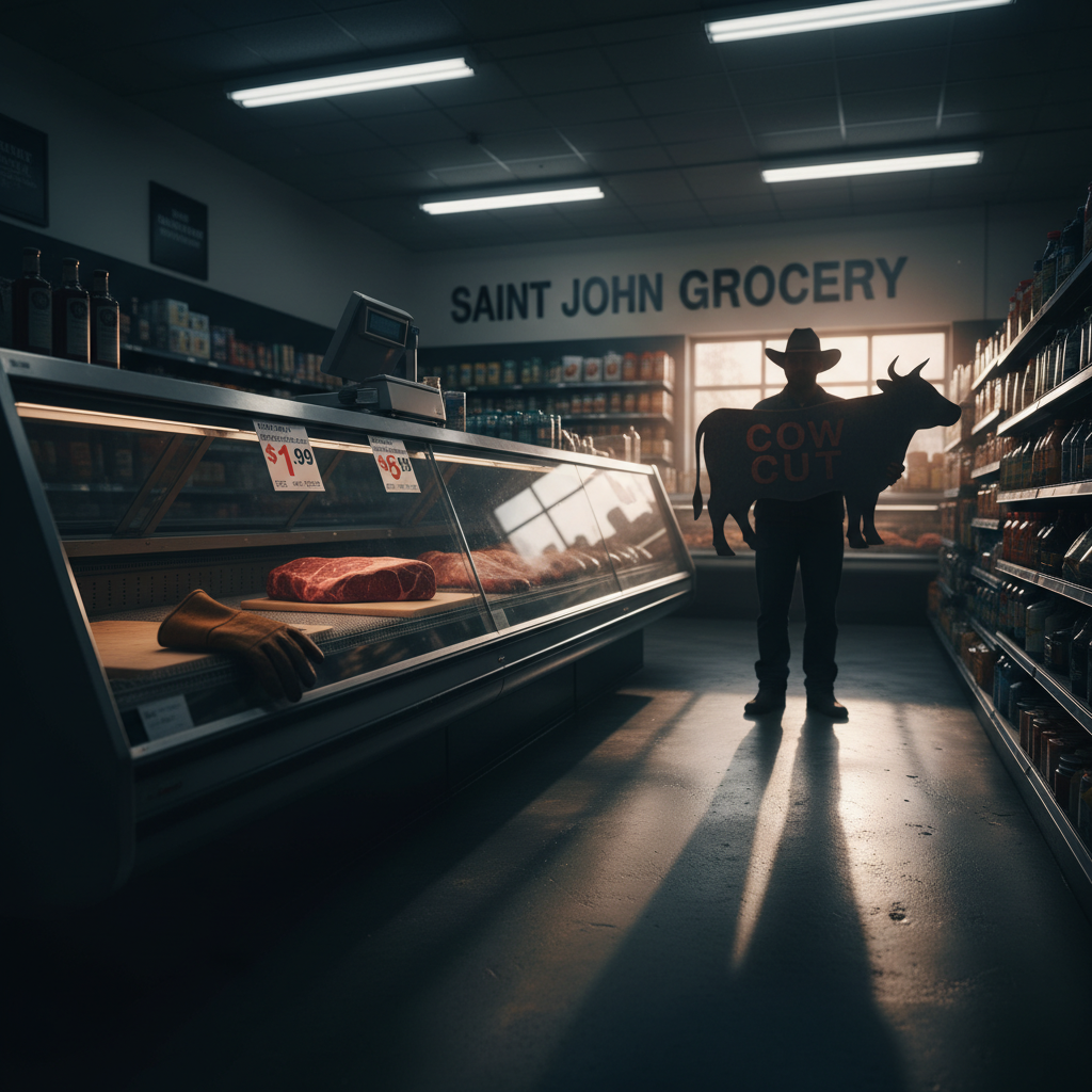 Your Saint John groceries just got pricier, thanks to a cow cut.