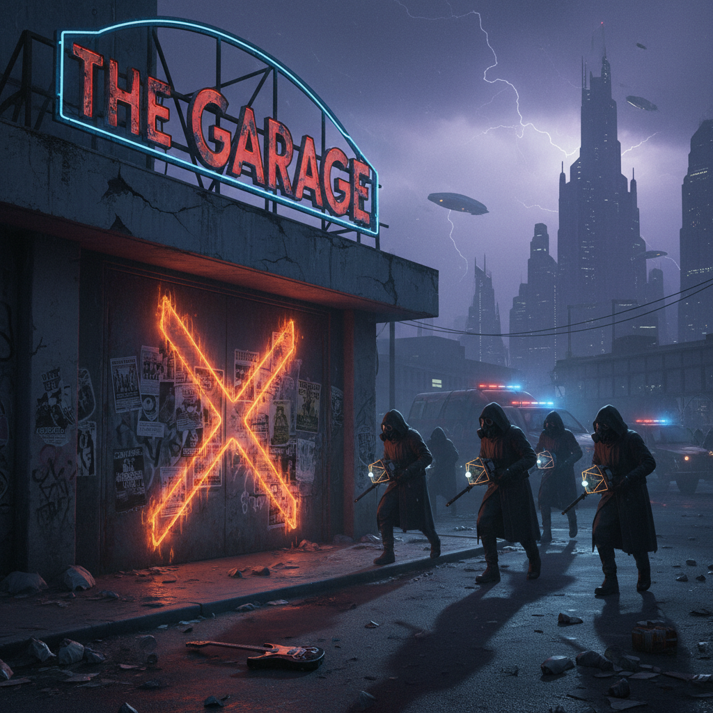 They're coming for the Garage Music Club. Your music is next.