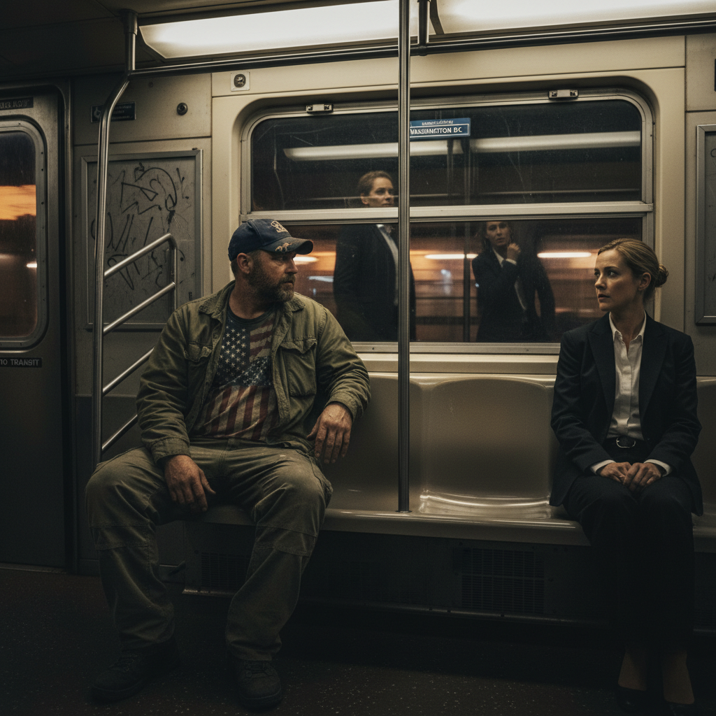 A pardoned J6 guy is allegedly stalking women on YOUR Metro again.