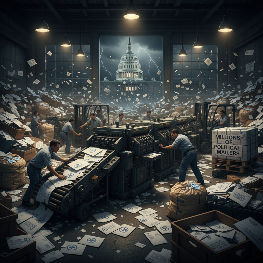 Washington's parties are still mailing millions. You won't believe it.