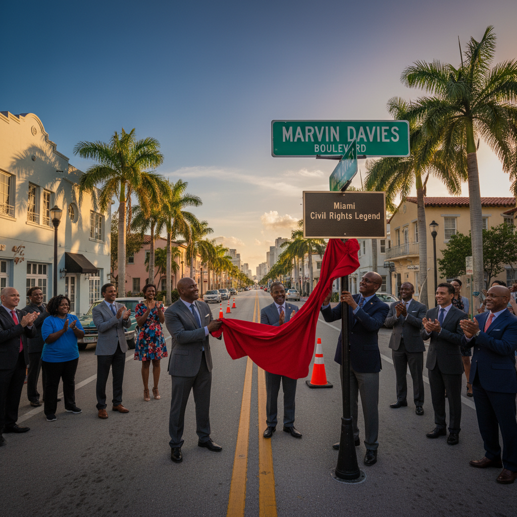 Grove just named a street after a Miami civil rights legend.
