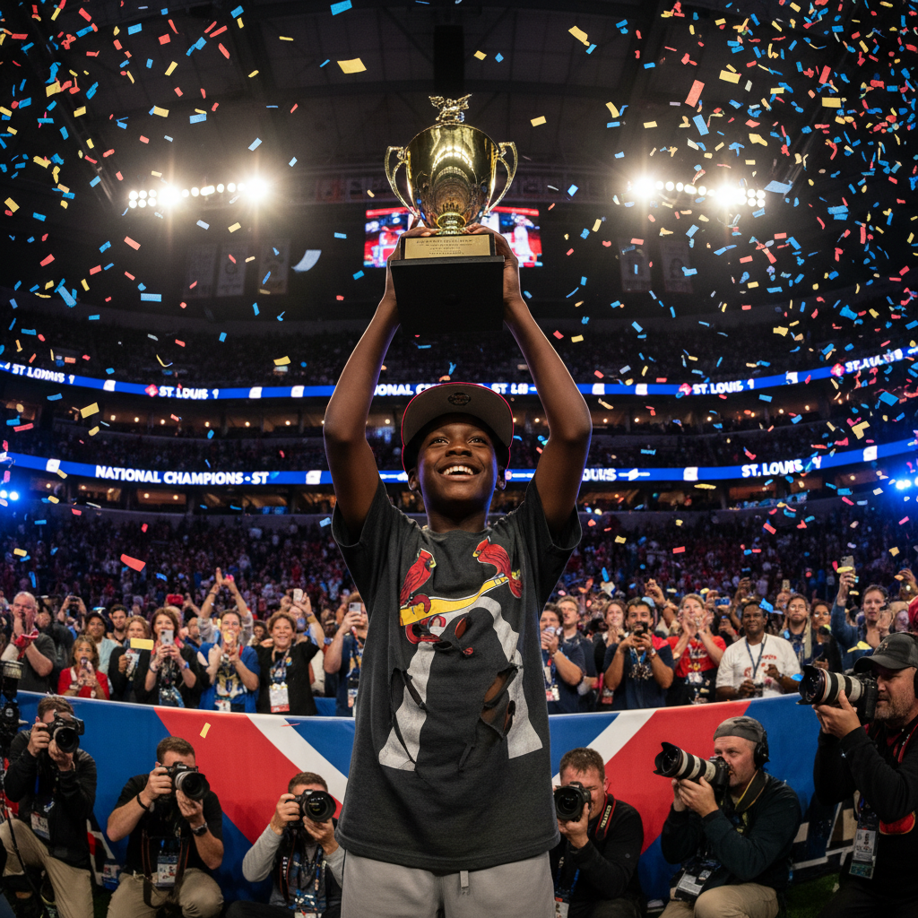A St. Louis kid won a national title and you missed it?