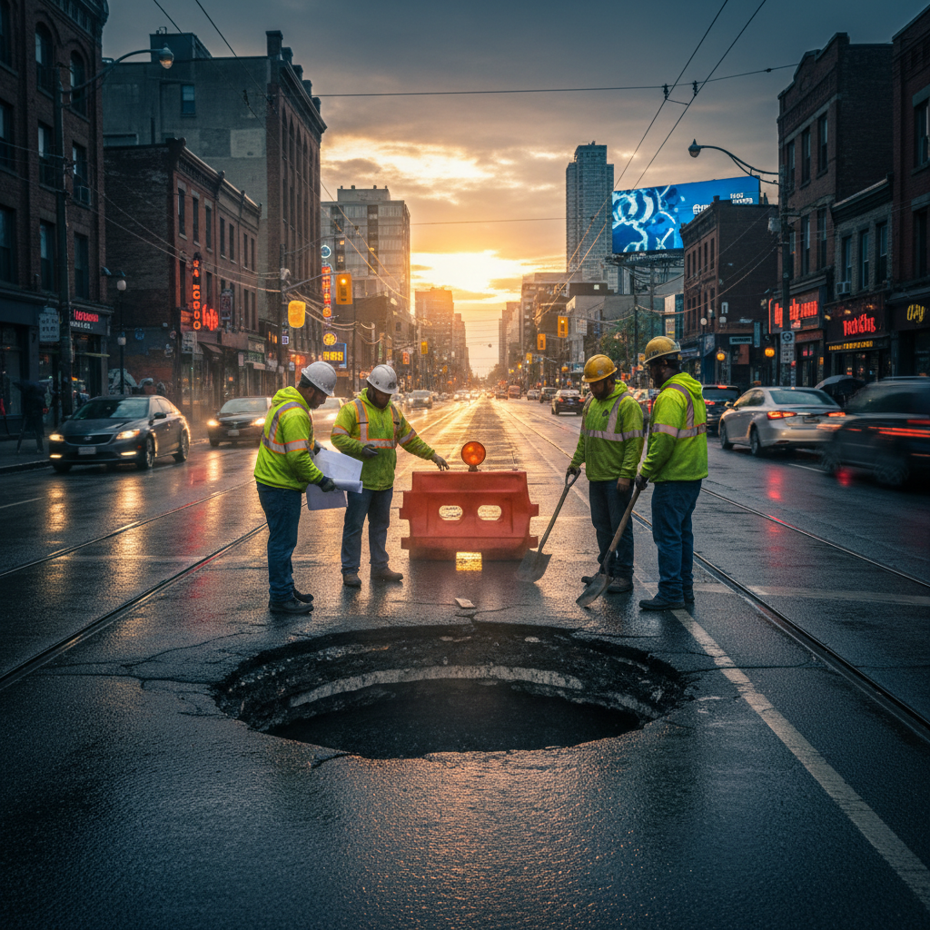 Your Dundas Street pothole gripes could actually fix something
