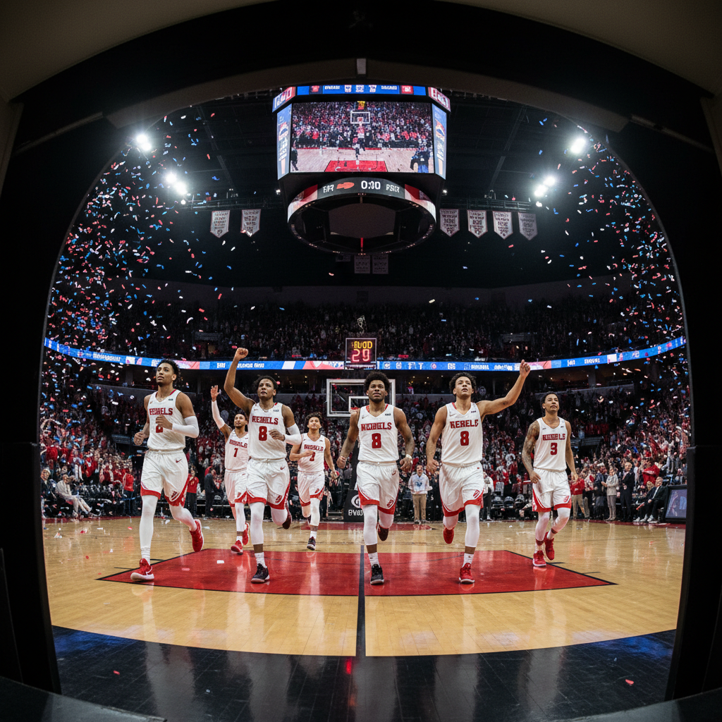 Your 8-seed Rebels are about to make history.