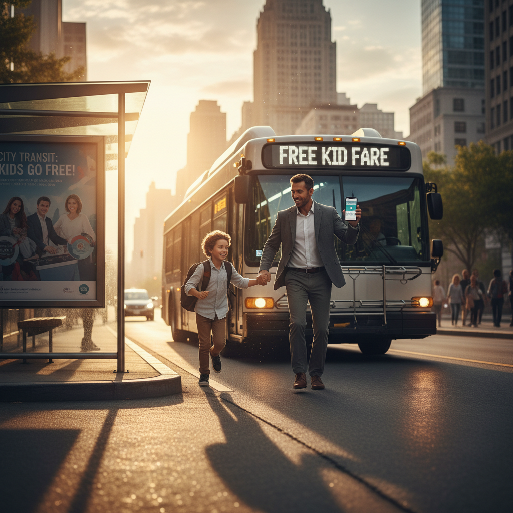 Free bus rides for kids? Your budget just changed everything.