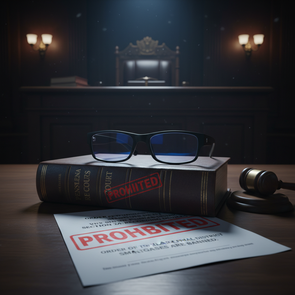Philly courts just banned your smart glasses. Seriously.