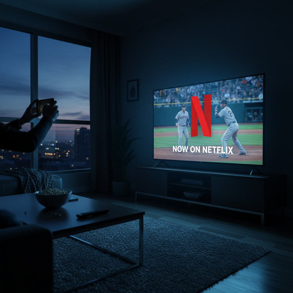 Your Giants game is only on Netflix now. What gives?