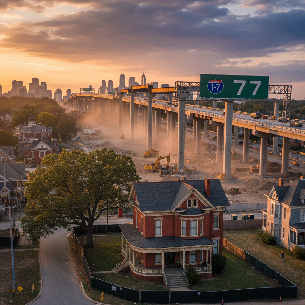 I-77 expansion will cut through your historic Charlotte.