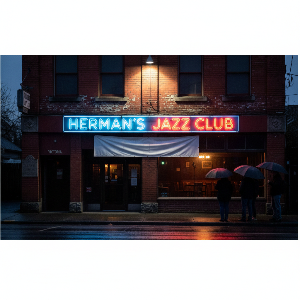 Your Hermann's Jazz Club needs you right now, Victoria.