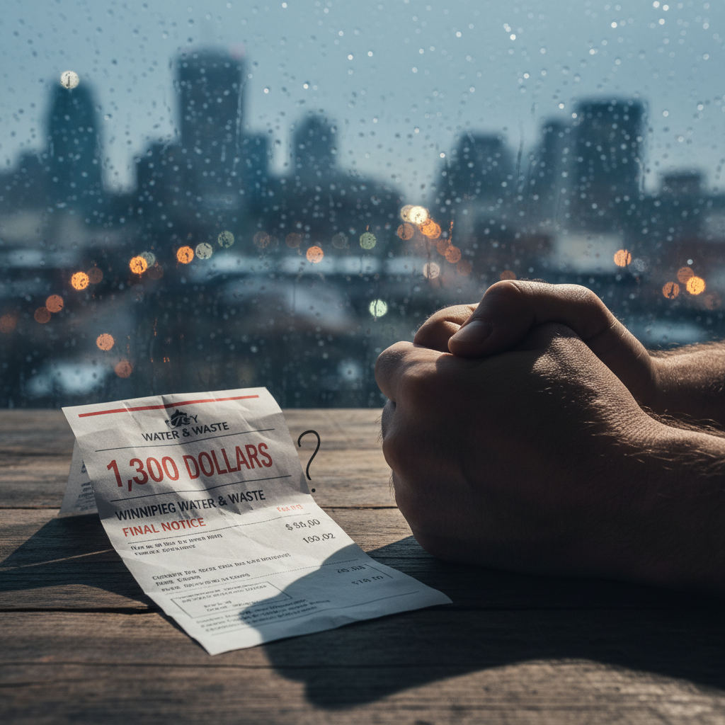 That $1,300 bill in Winnipeg could be yours.