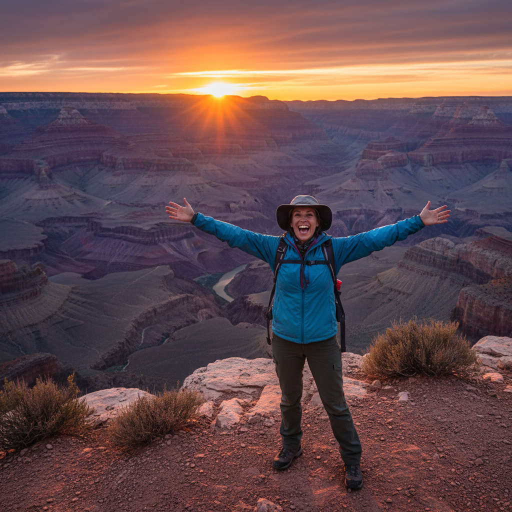 Amanda from Belle River is going to the Grand Canyon. Seriously.
