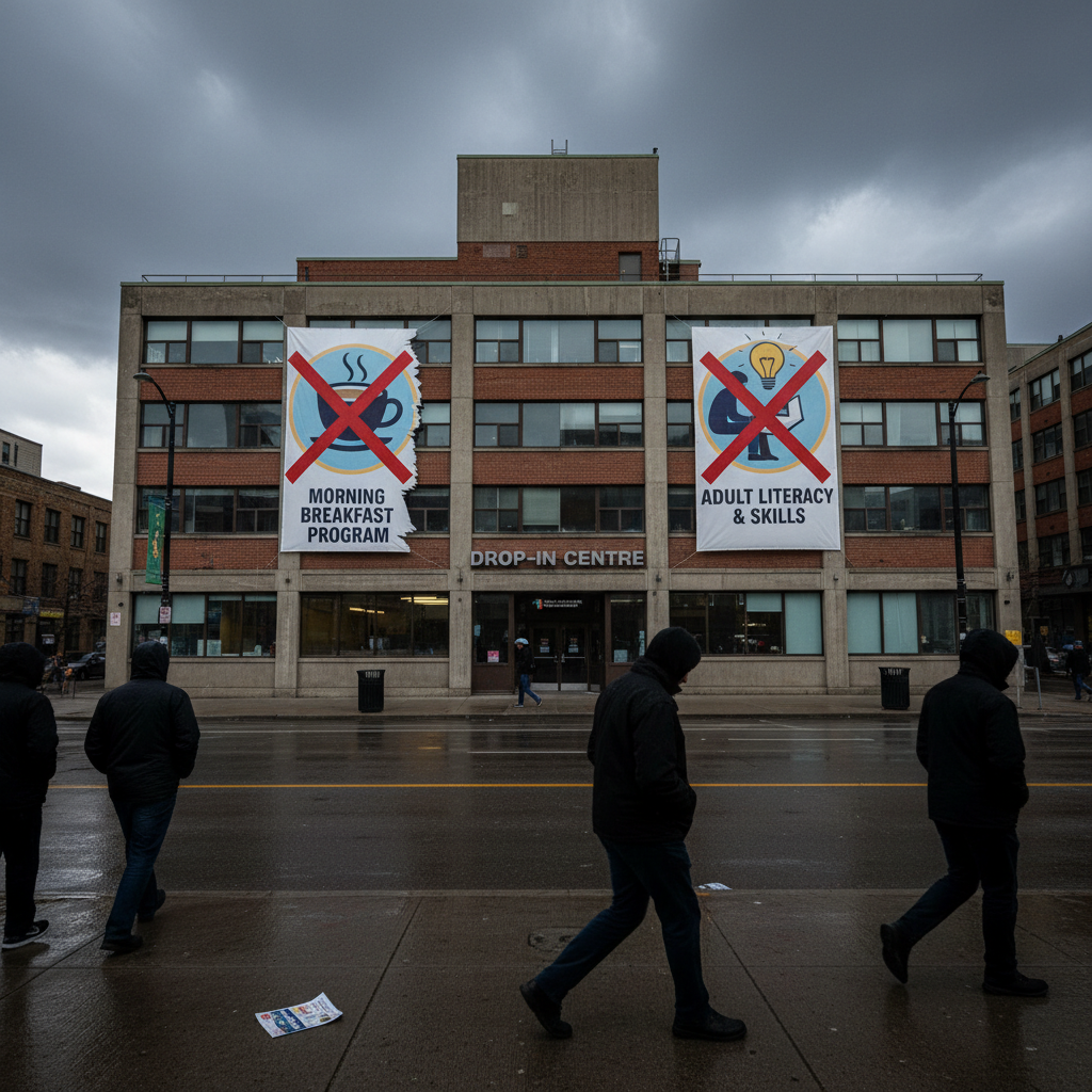 Calgary's Drop-In Centre is losing two vital programs.