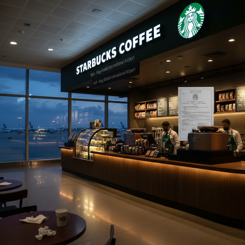 Starbucks at RUH just got ordered to explain itself.
