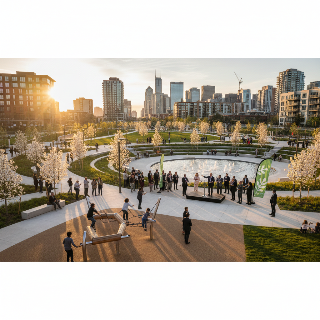 Your south end just got a new park, finally.