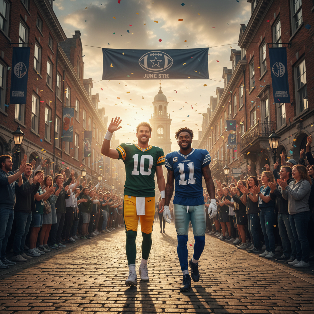 Jordan Love and Micah Parsons are coming home on June 5th!