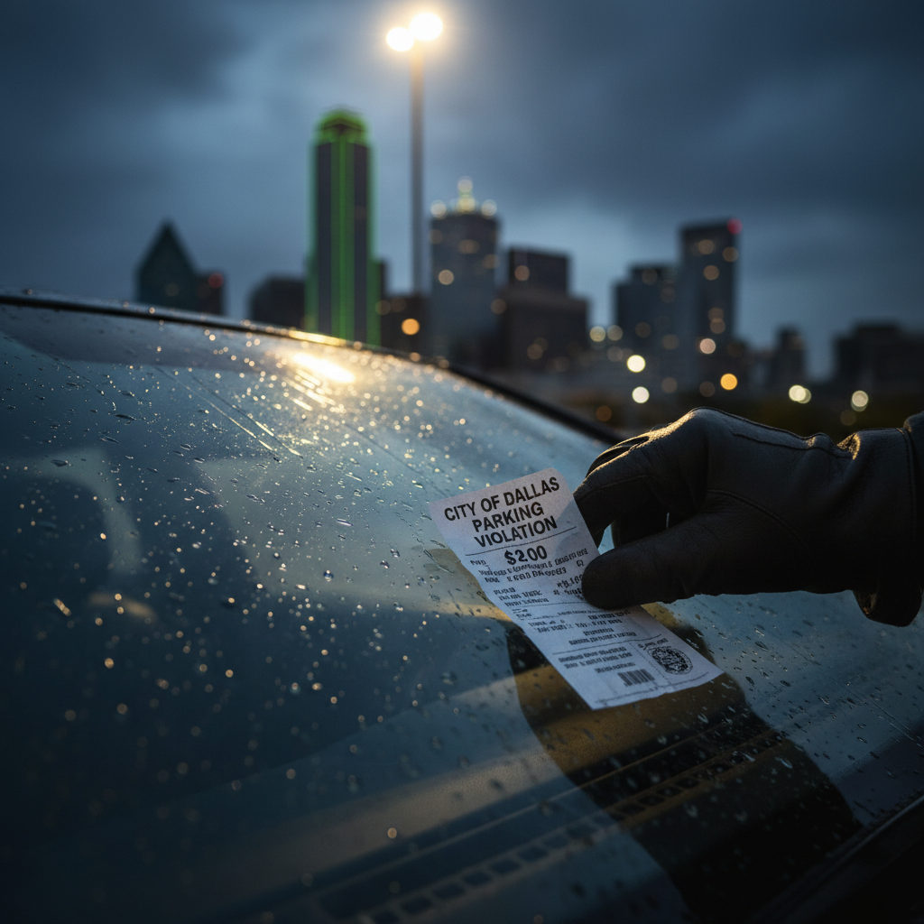 Someone's scamming you with fake Dallas parking tickets