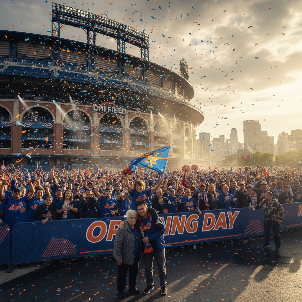 Mets Opening Day is here and your city needs it.