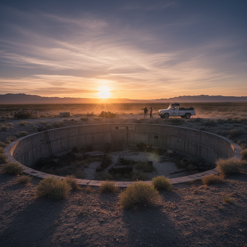 Your next road trip needs the Wendover bomb pit.