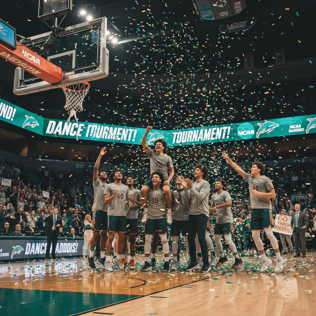 Your Jacksonville Dolphins are going to the Big Dance!