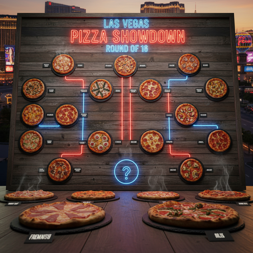 Your Las Vegas pizza bracket is down to 16. Who's winning?